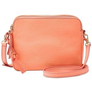 Fossil Sydney Leather Bag in Papaya